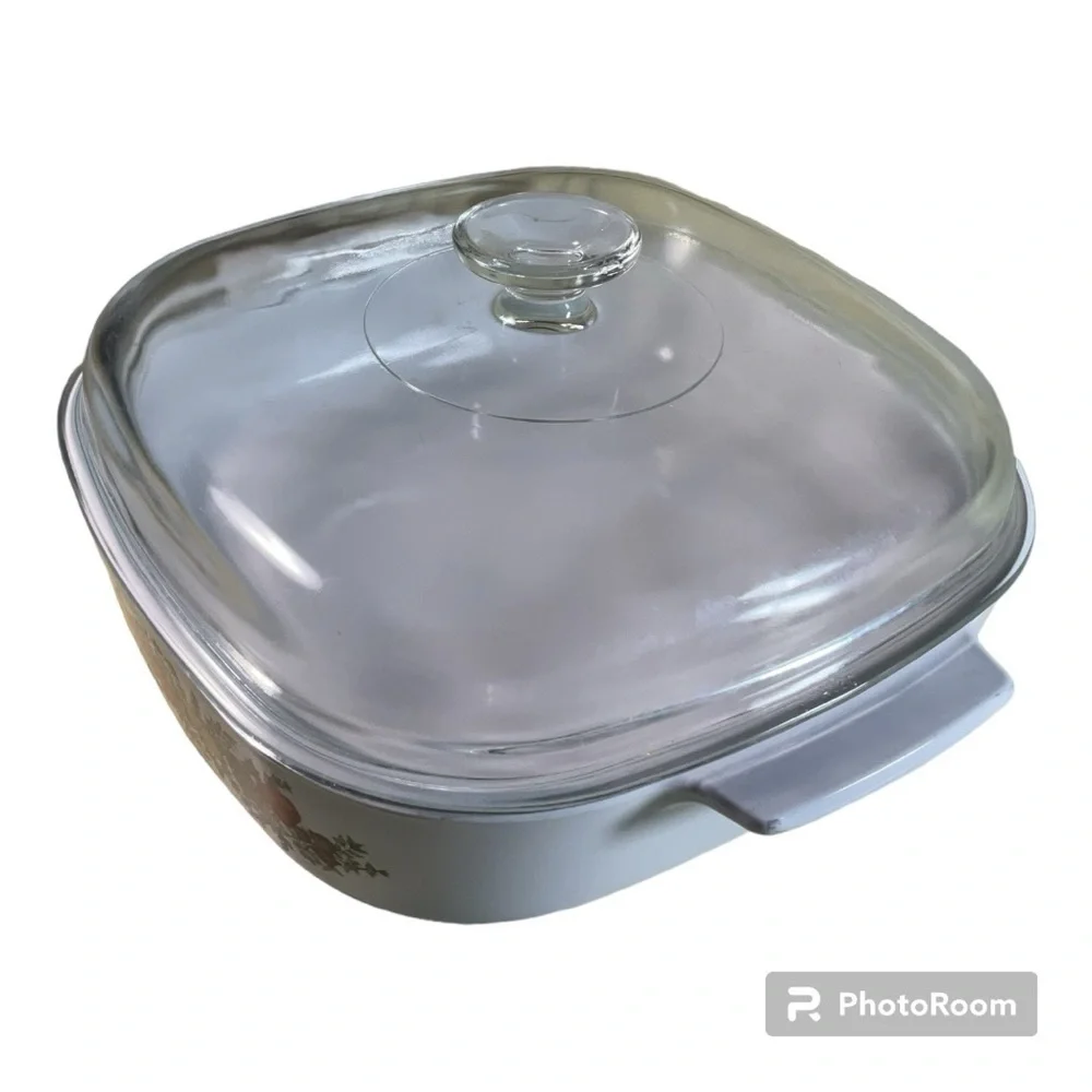 Vintage CorningWare Spice Of Life Le Romarin Casserole Dish Lid